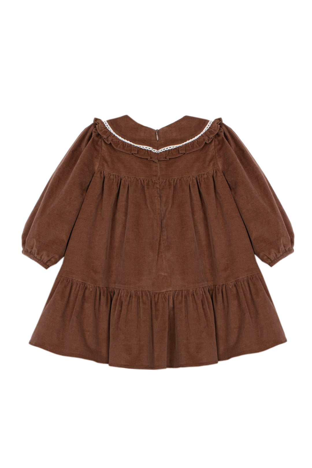 VET4333225 VESTIDO - MINI GIRL NATURE  - MOKA