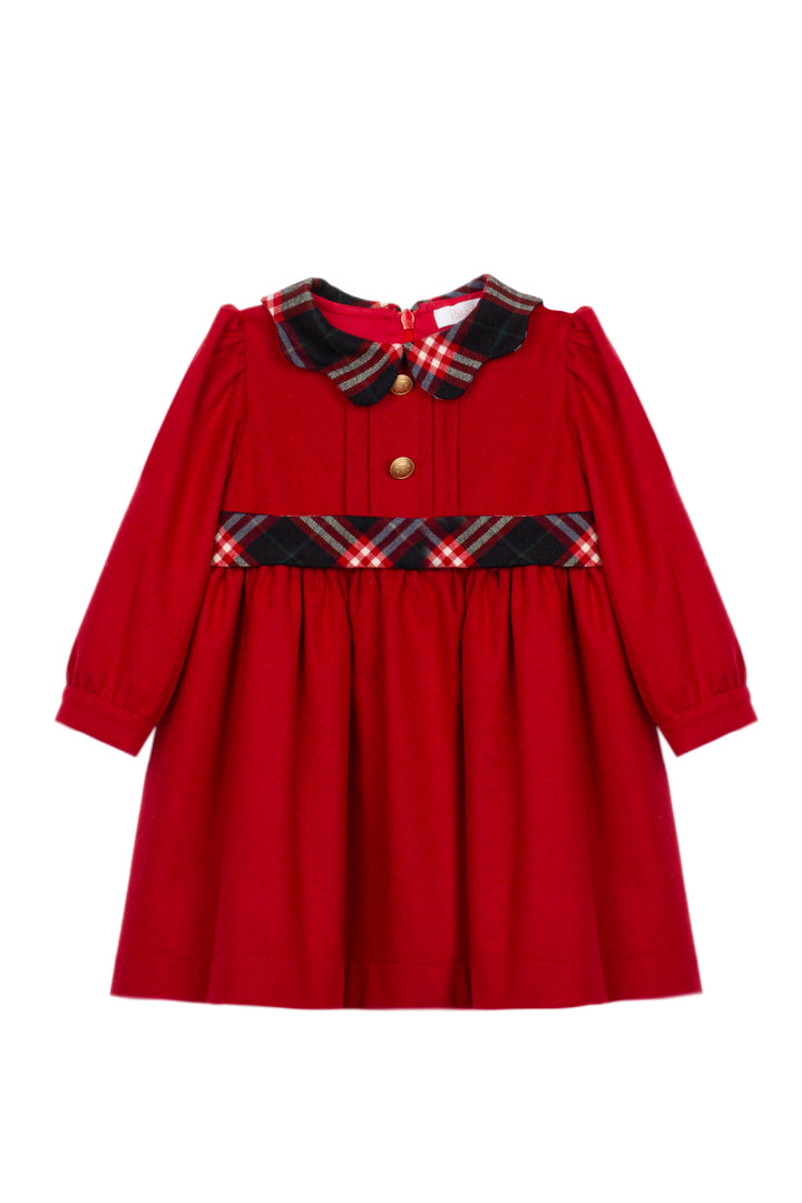 VET4333266 VESTIDO- MINI GIRL BALMORAL  - RED