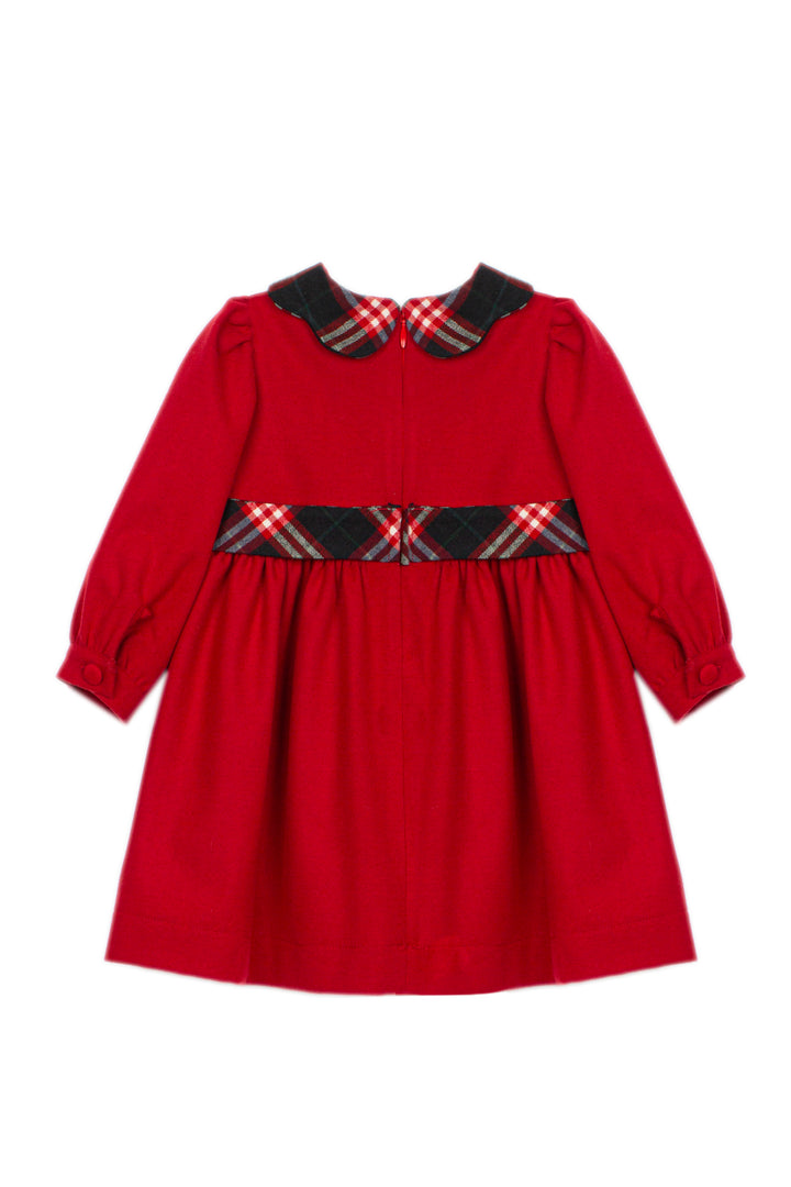 VET4333266 VESTIDO- MINI GIRL BALMORAL  - RED