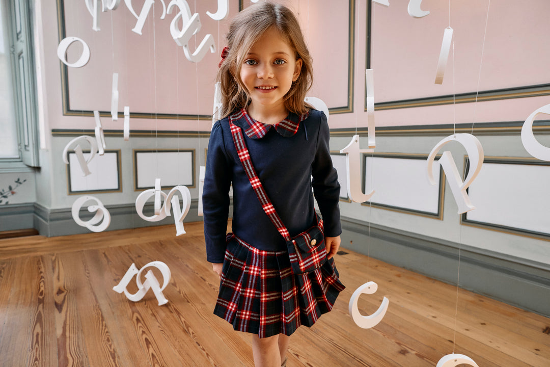 VET4333269 VESTIDO -MINI GIRL BALMORAL  - MARINE