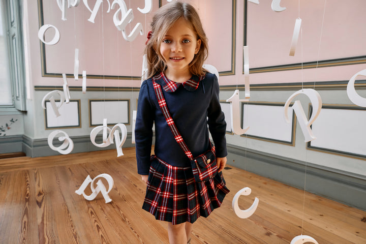 VET4333269 VESTIDO -MINI GIRL BALMORAL  - MARINE