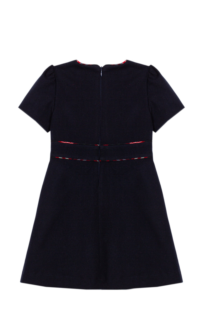 VET4333465 VESTIDO - KIDS GIRL BALMORAL  - MARINE