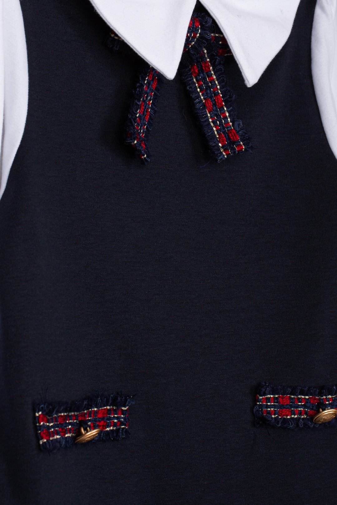 VET4333467 VESTIDO - KIDS GIRL BALMORAL  - MARINE
