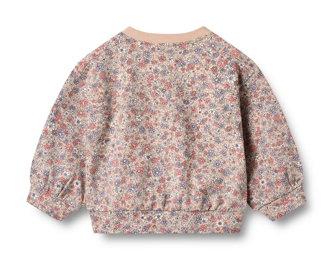 Sweatshirt L/S Lia (4371-625) rose dust flowers