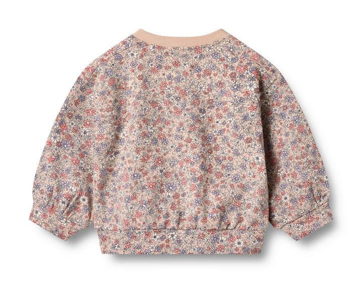 Sweatshirt L/S Lia (4371-625) rose dust flowers