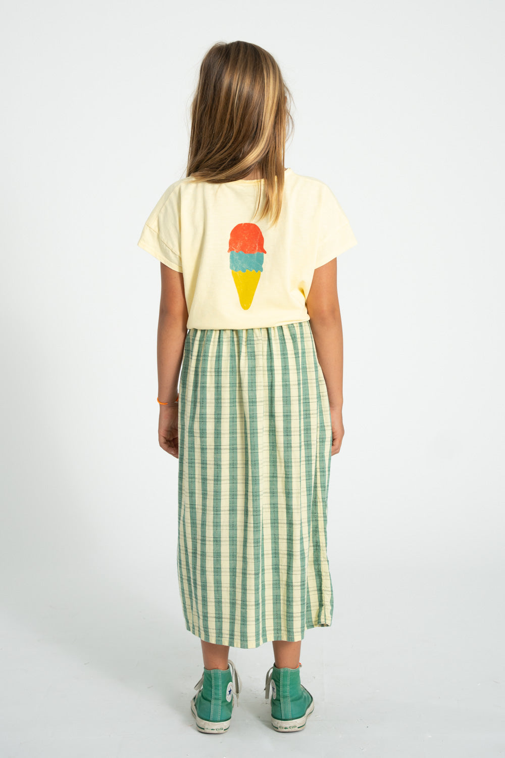 SS26.JRS2615-T'SHIRT - LIGHT YELLOW W/ "BEACH BAR" PRINT