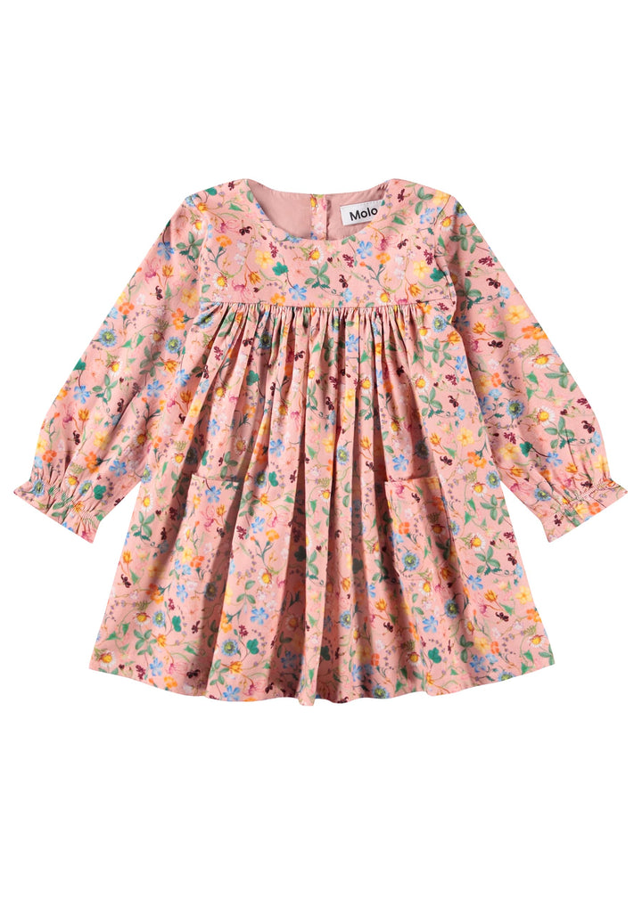 Claire Dress LS - Delicate Flora