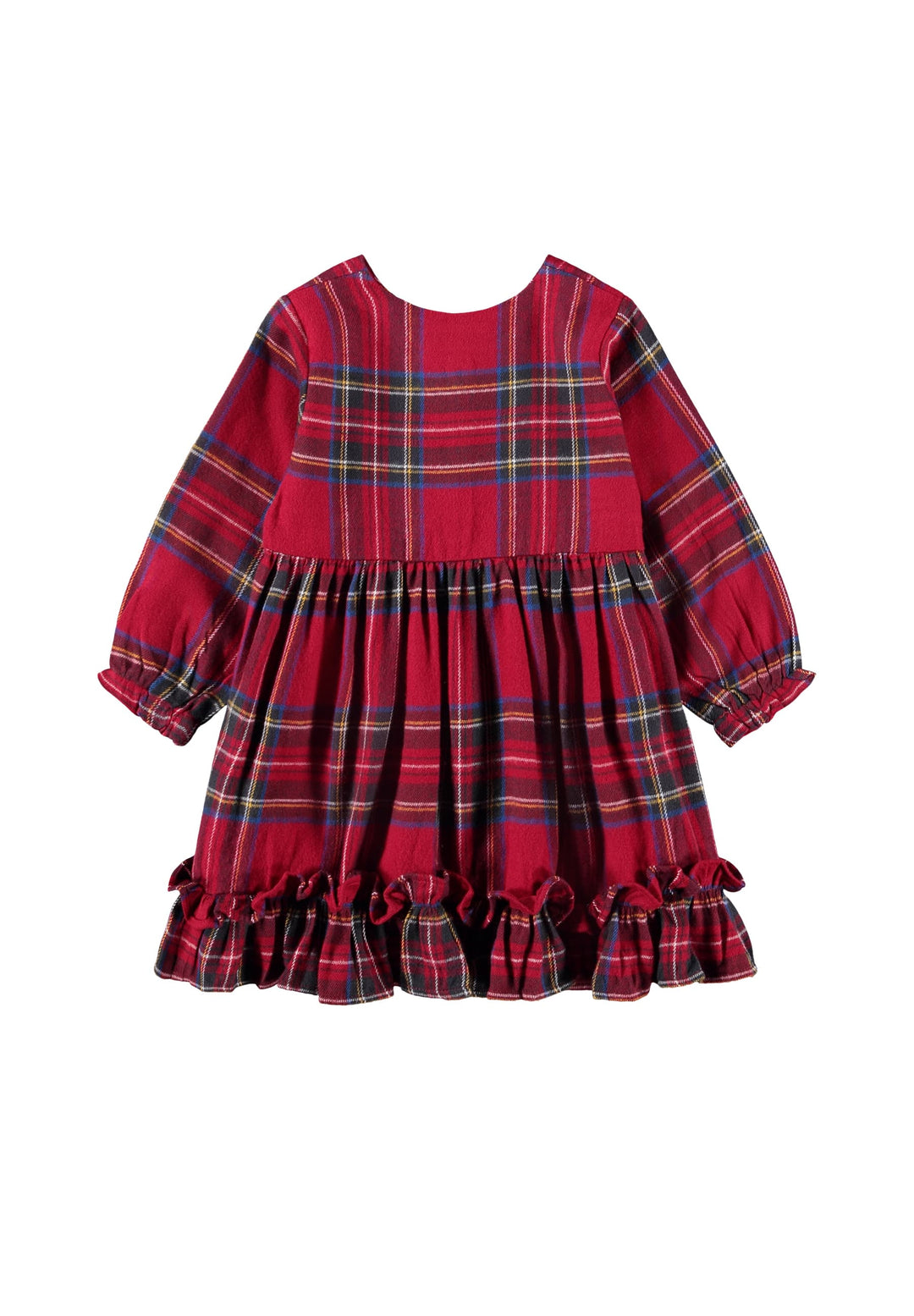Cele Dress LS - Holiday Check