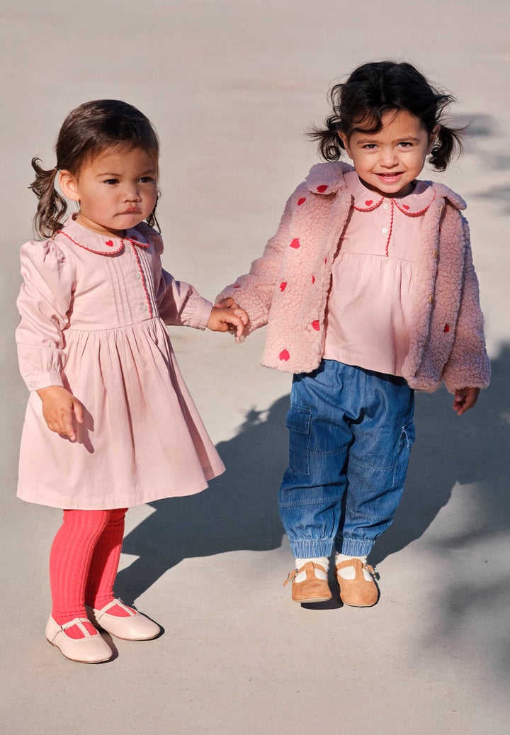 Charlette Dress LS - Petal Blush