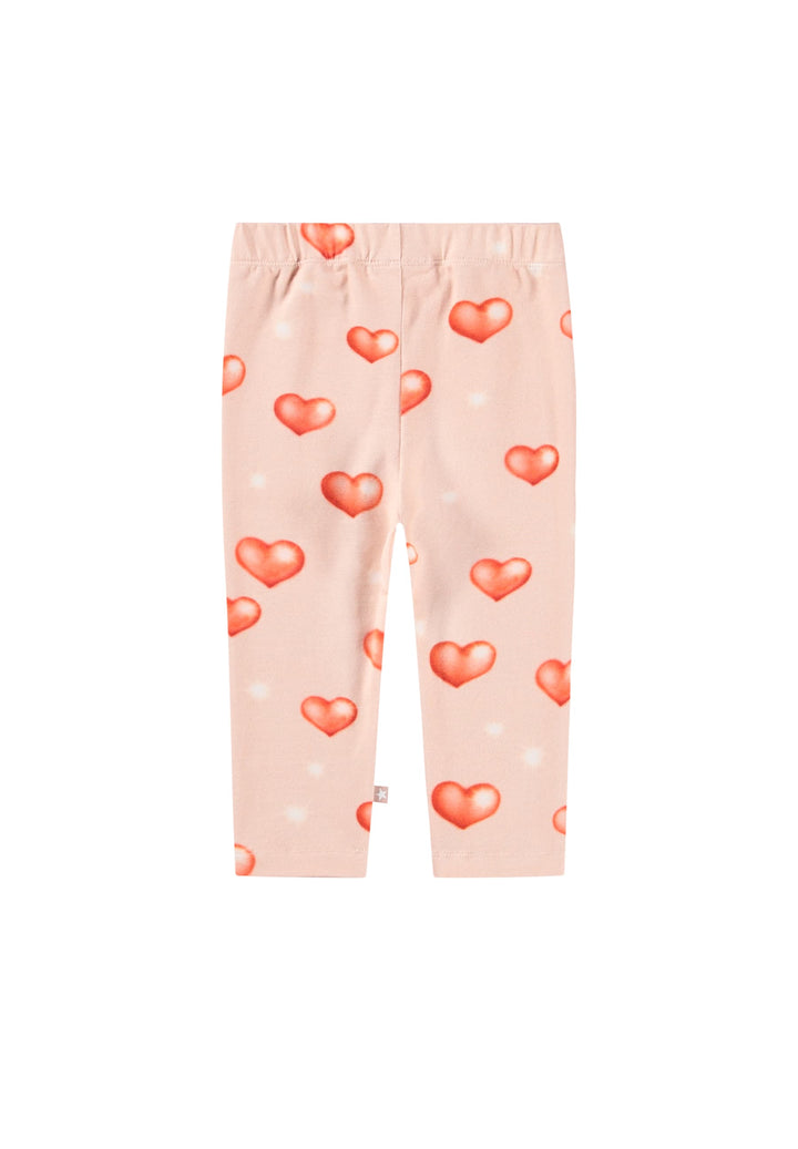 Stefanie Knit Leggings - Airbrush Hearts