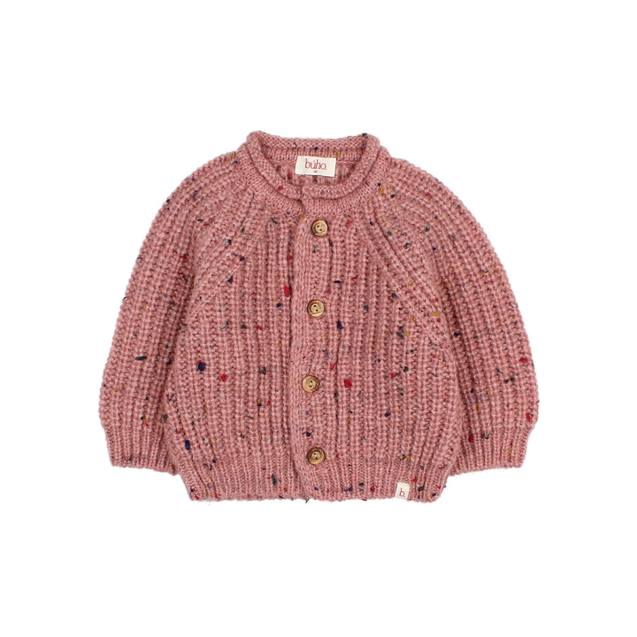 270 BB BOTONATO CARDIGAN - PEONY