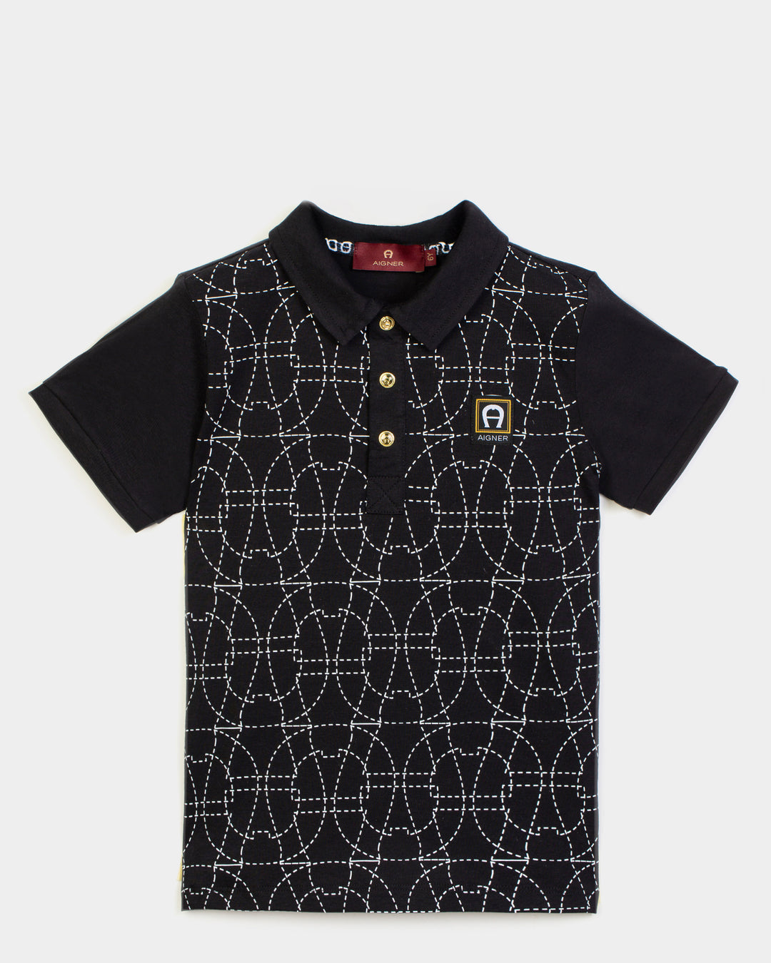 53246 -JET BLACK- POLOSHIRT