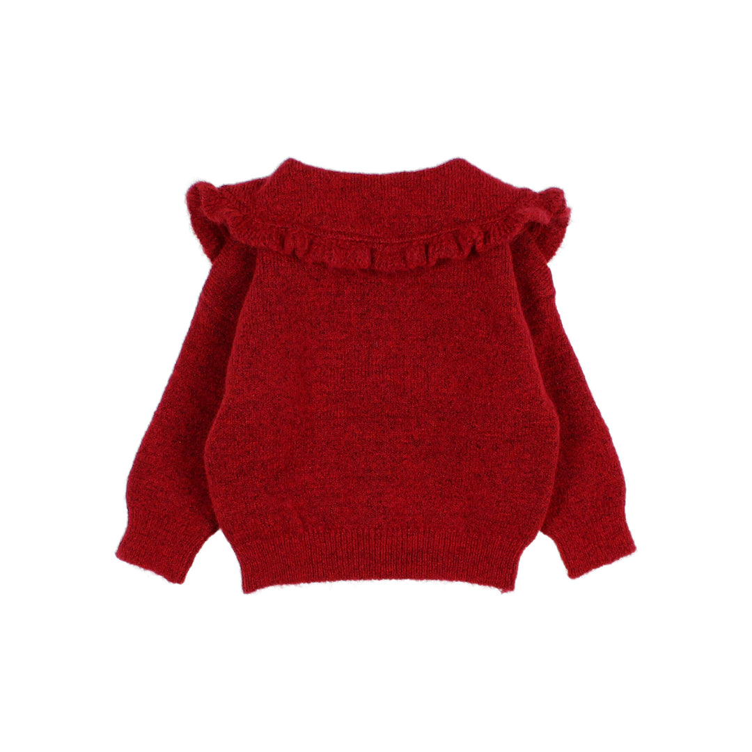 271 BB GIRLY CARDIGAN - CHERRY