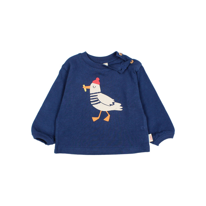 206 BB BIRD T-SHIRT - MARINE