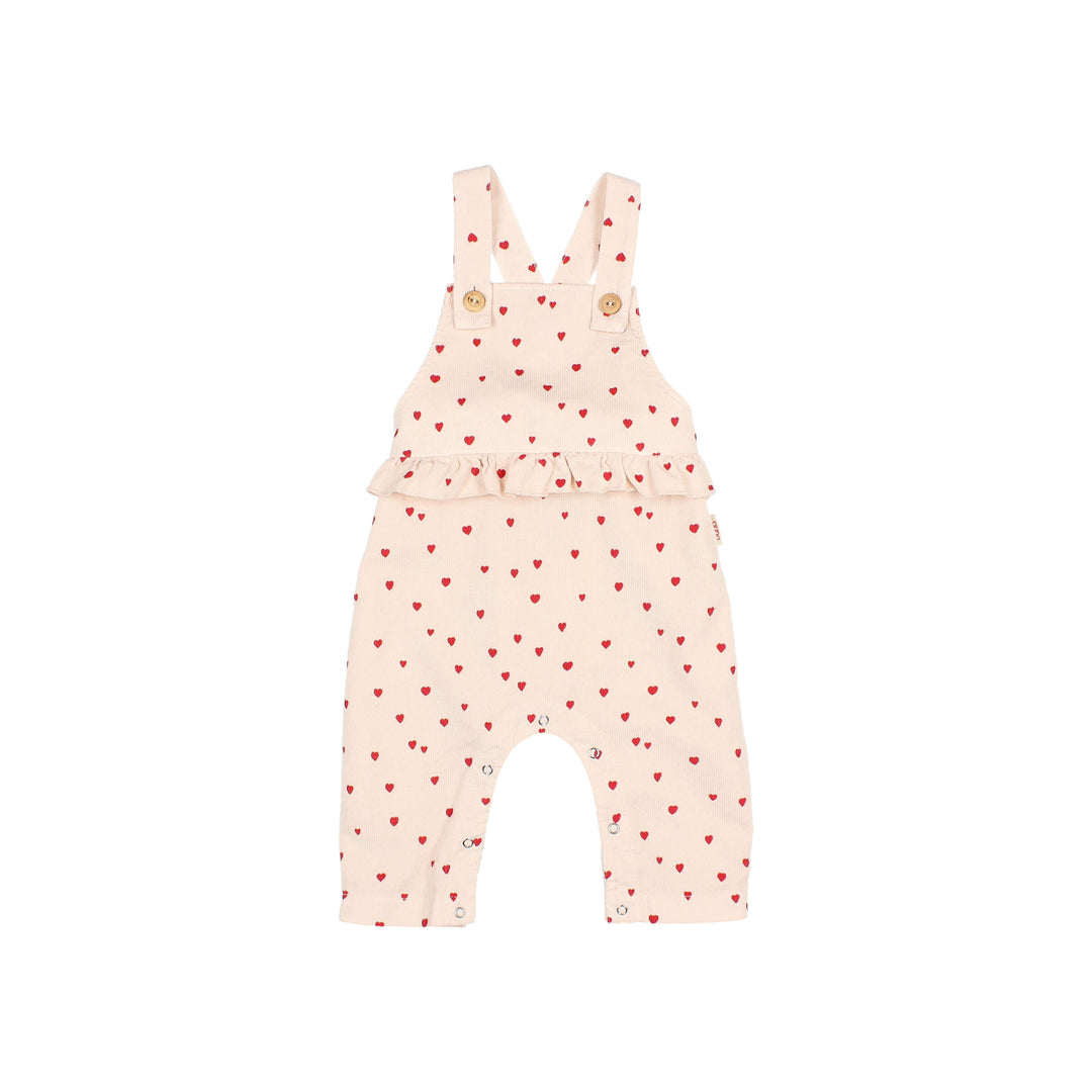 172 BB MINI CUORE DUNGAREE - CREAM PINK