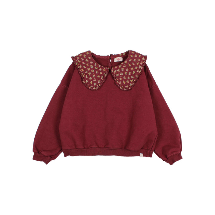 266 COTTAGE SWEATSHIRT - POMEGRANATE