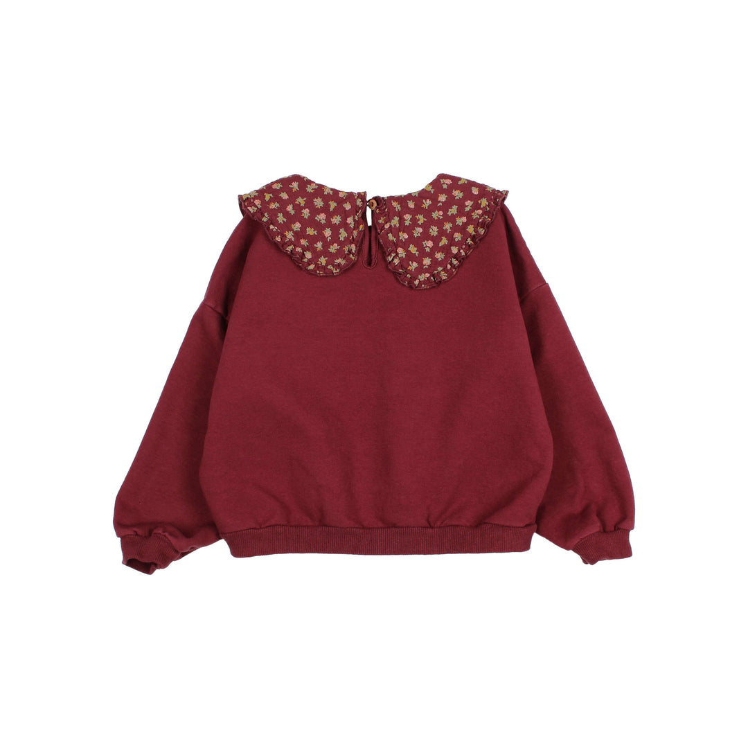 266 COTTAGE SWEATSHIRT - POMEGRANATE