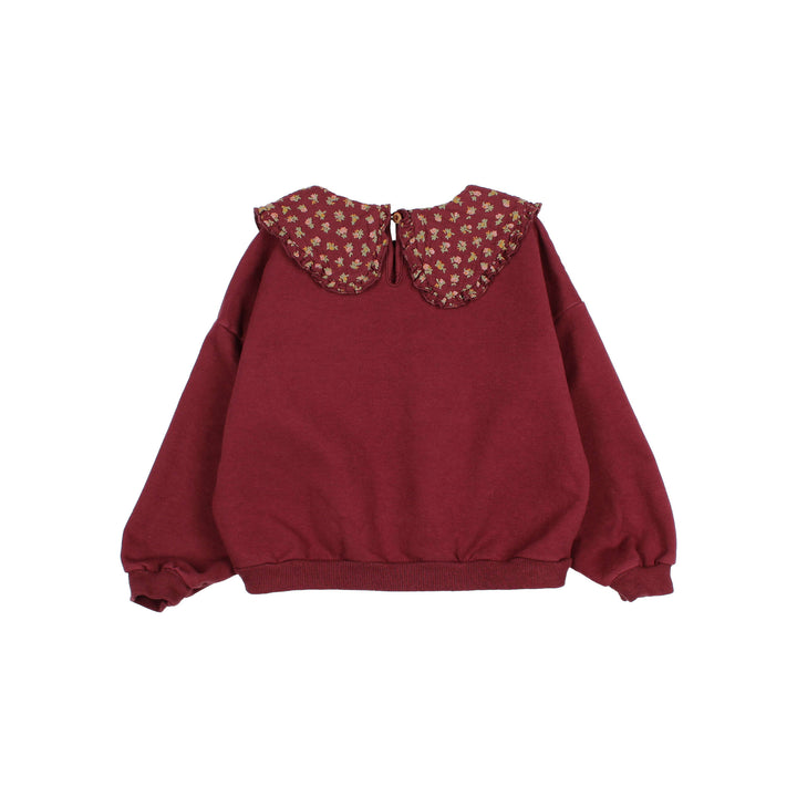 266 COTTAGE SWEATSHIRT - POMEGRANATE