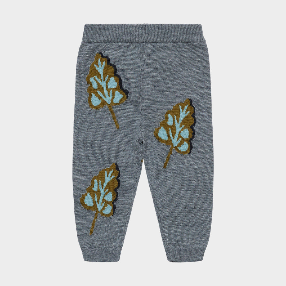 5426 BABY JAQUARD PANTS - STEEL