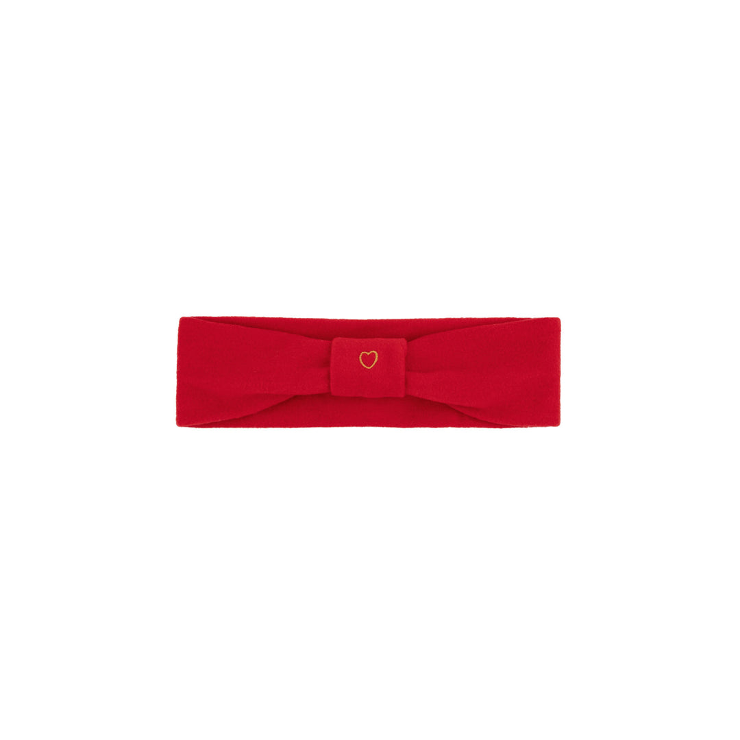 Le Enfant Little Heart Bands Wide - Red