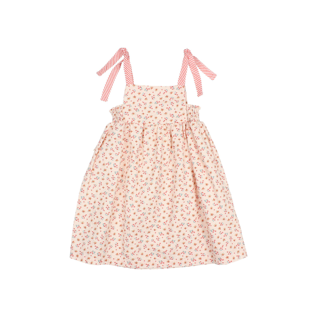 5703 PICNIC DRESS-CORAL