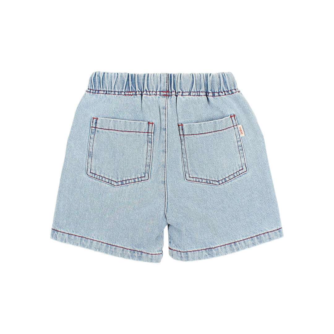 5722 DENIM BERMUDA-DENIM BLEACH
