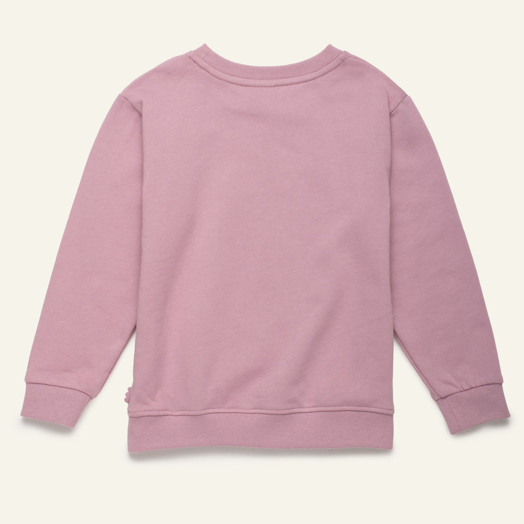 F26-B3101 HEARTFELT SWEATSHIRT - ORCHID HAZE