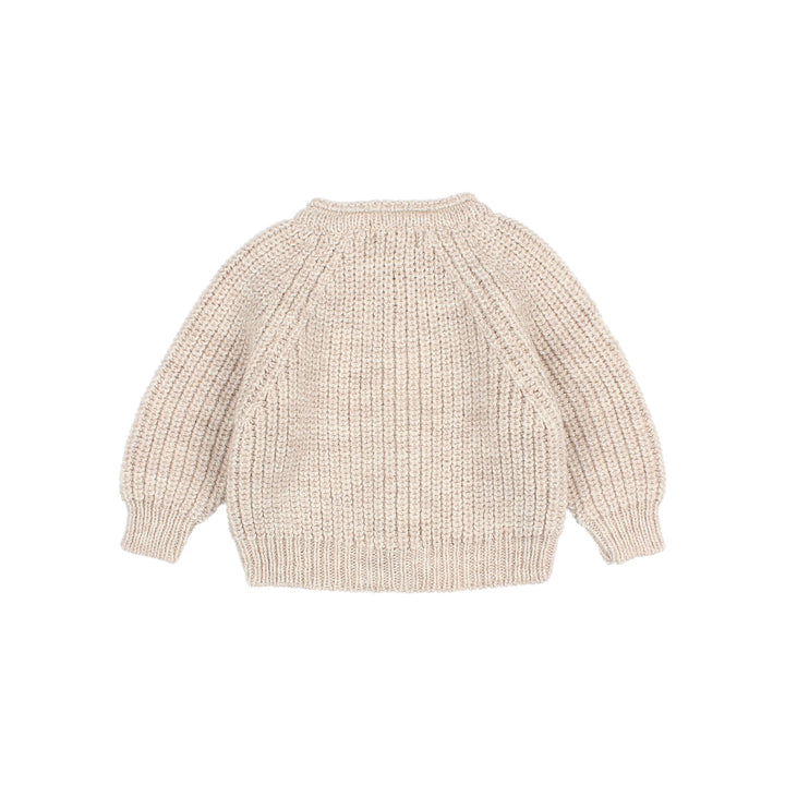 5924-BB SOFT KNIT CARDIGAN-NATURAL