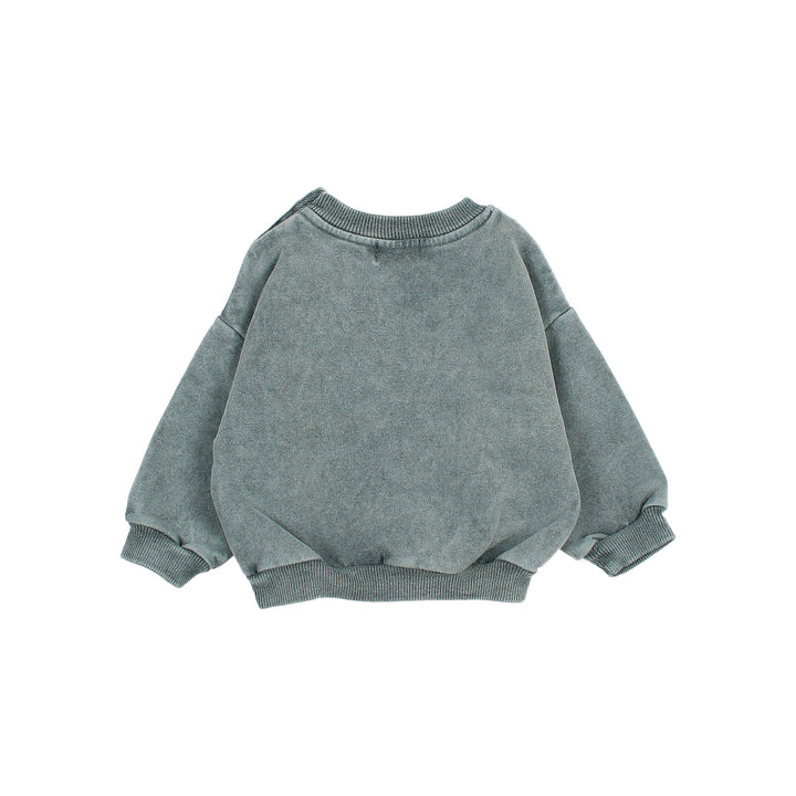 5959-BB FUN SWEATSHIRT-SLATE GREEN