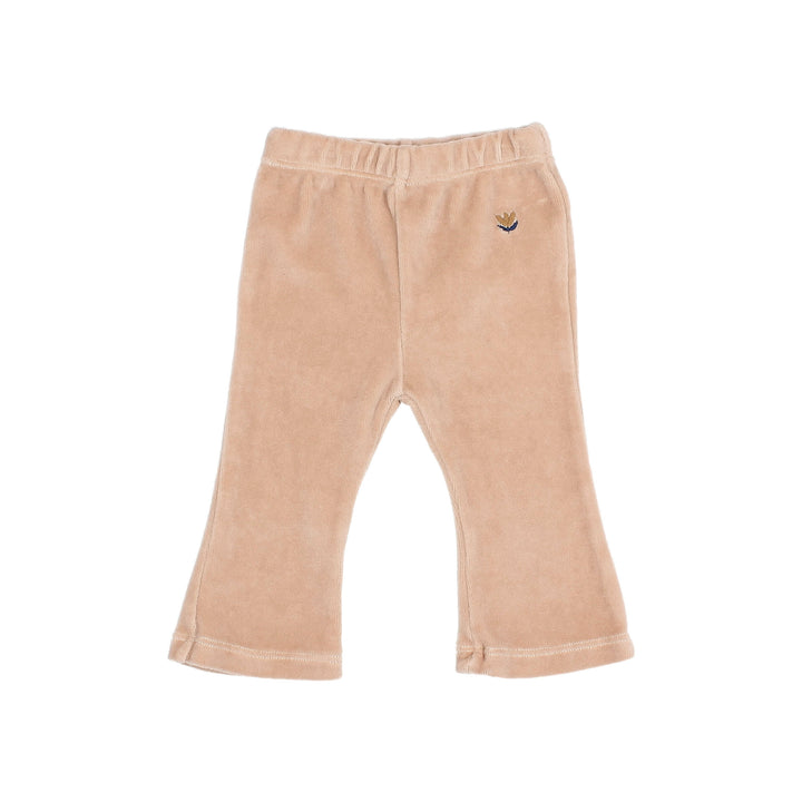 5968-BB VELVET LEGGING FLARE-ROSE