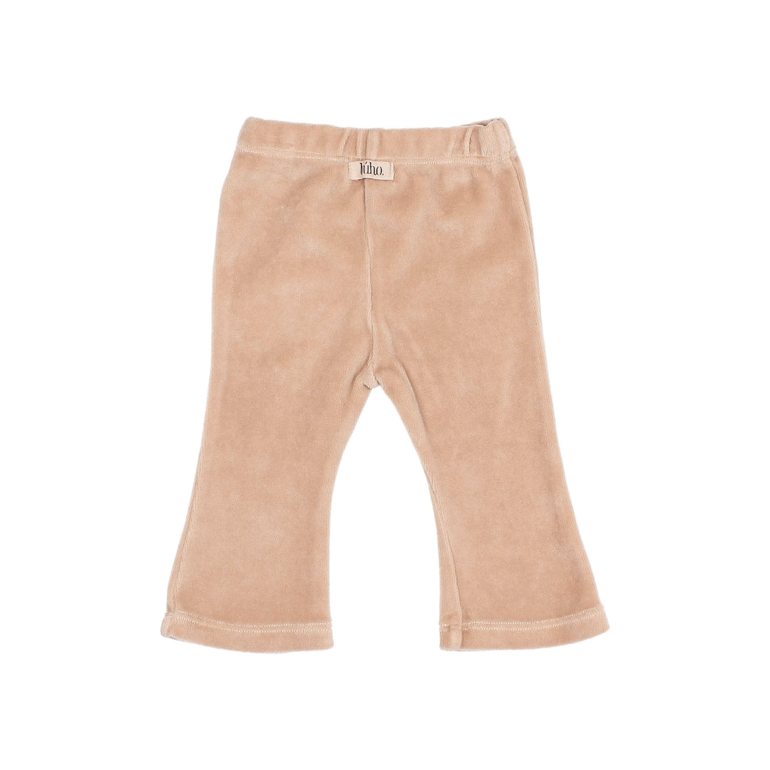 5968-BB VELVET LEGGING FLARE-ROSE