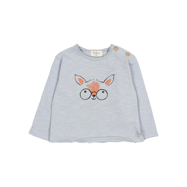 5969-BB DEER T-SHIRT-SOFT BLUE