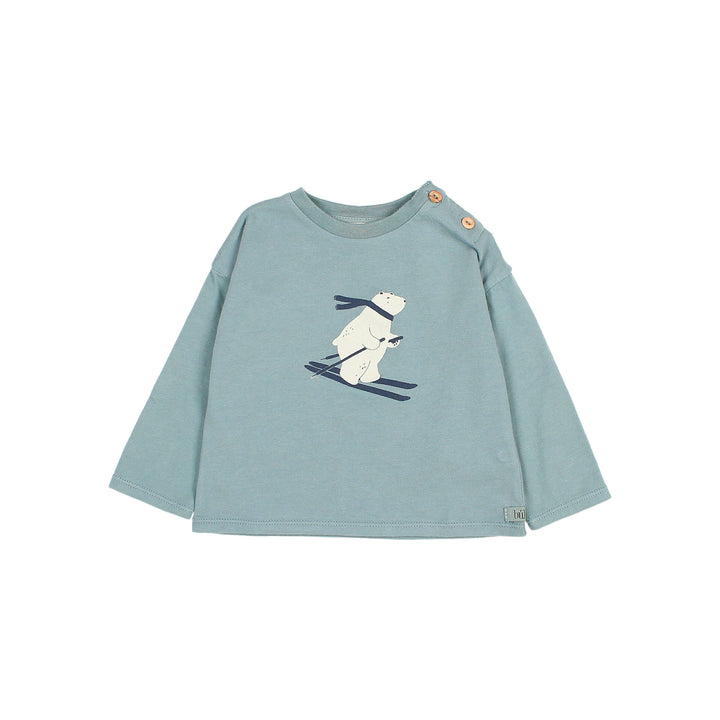 5970-BB SKI T-SHIRT-ALPINE GREEN