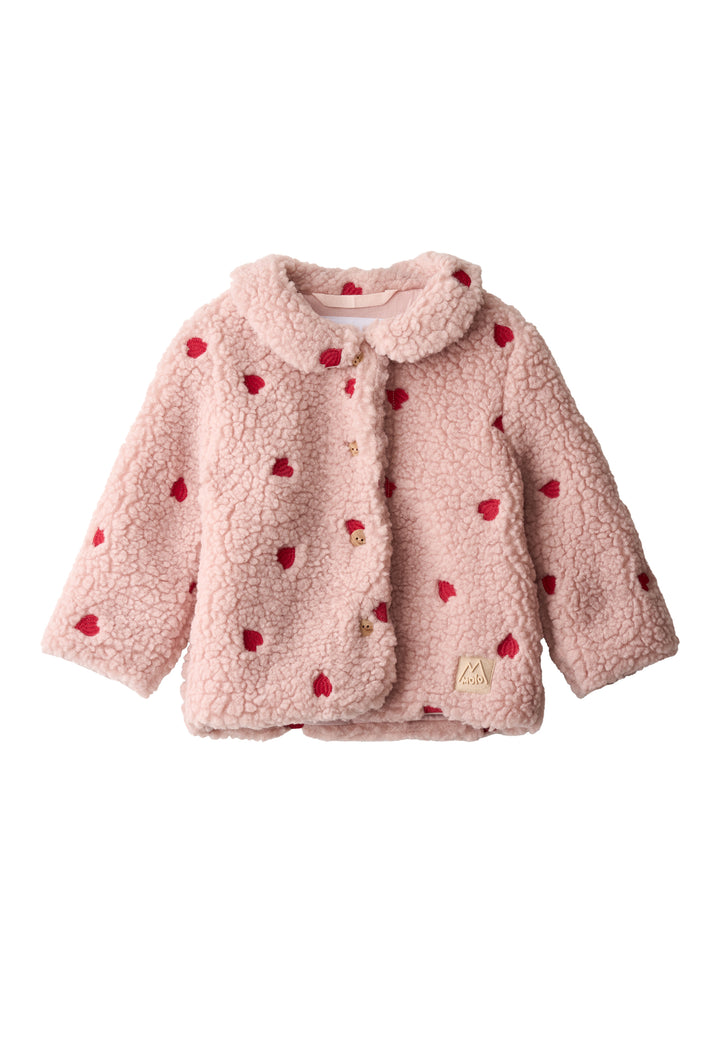 Ursula Fleece Jackets - Red Hearts Soft