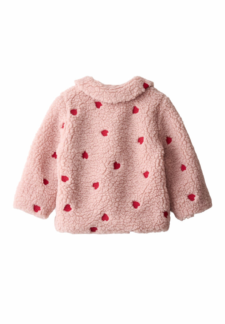 Ursula Fleece Jackets - Red Hearts Soft
