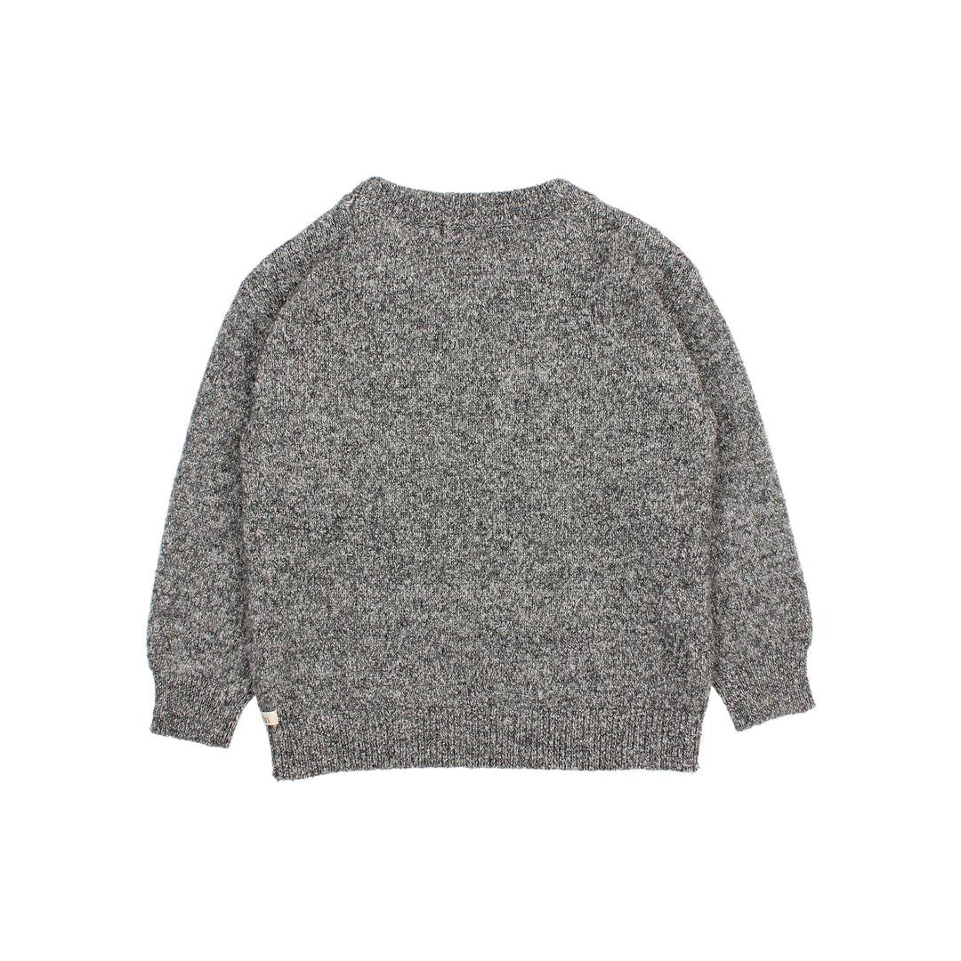 6002-LLAMA JUMPER-GREY MELANGE