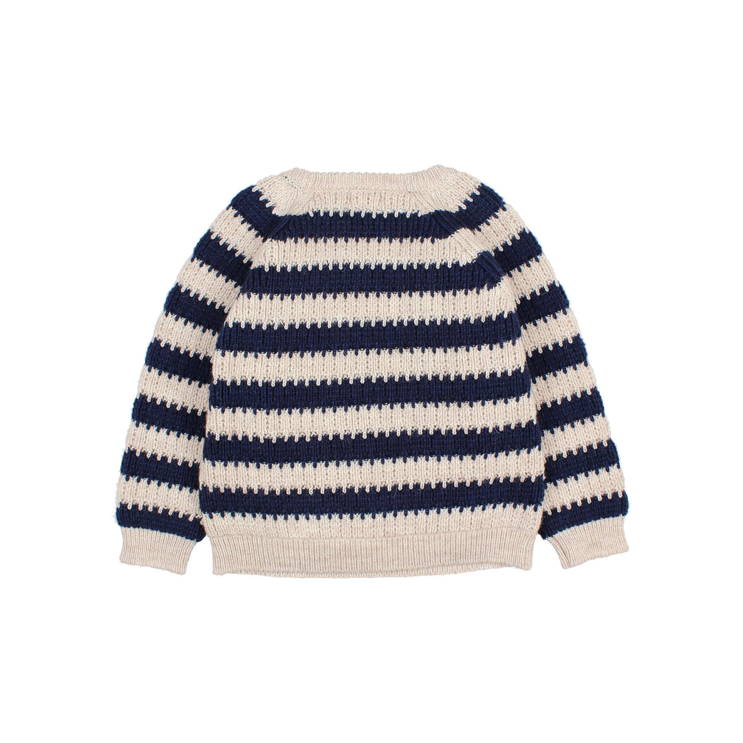 6025-STRIPES JUMPER-NAVY