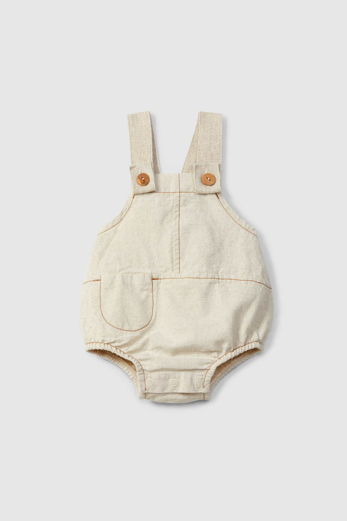 ロンパース・カバーオール MABLI AWENA ROMPER 12M OATMILK MABLI
