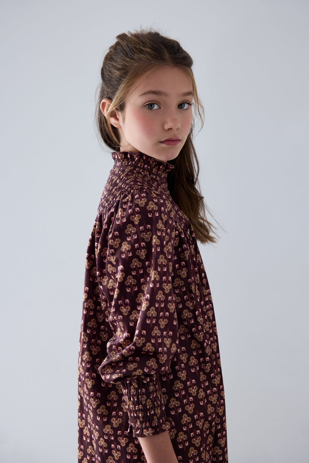 8253D Wallpaper Printed Cord Dress - Wallpaper Print
