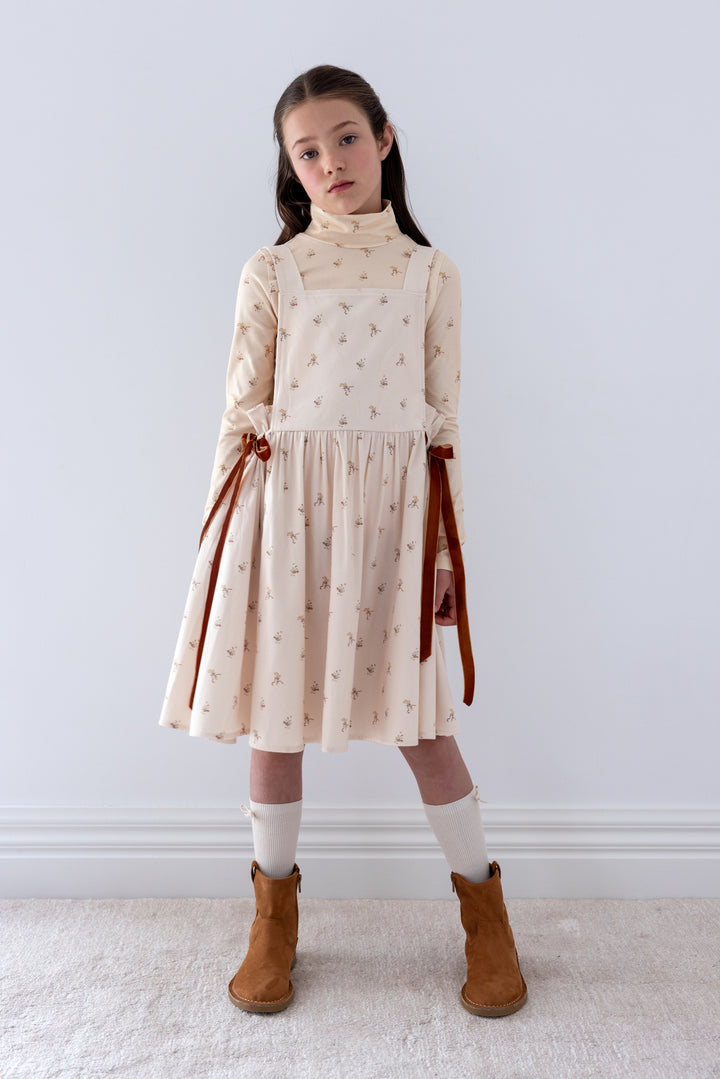 8276D Twigg Printed Cord Pinafore - Twigg Print
