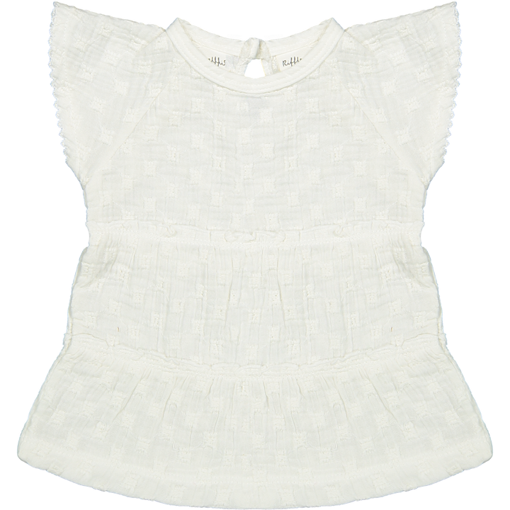 DRESS ADELE-White Embroidery