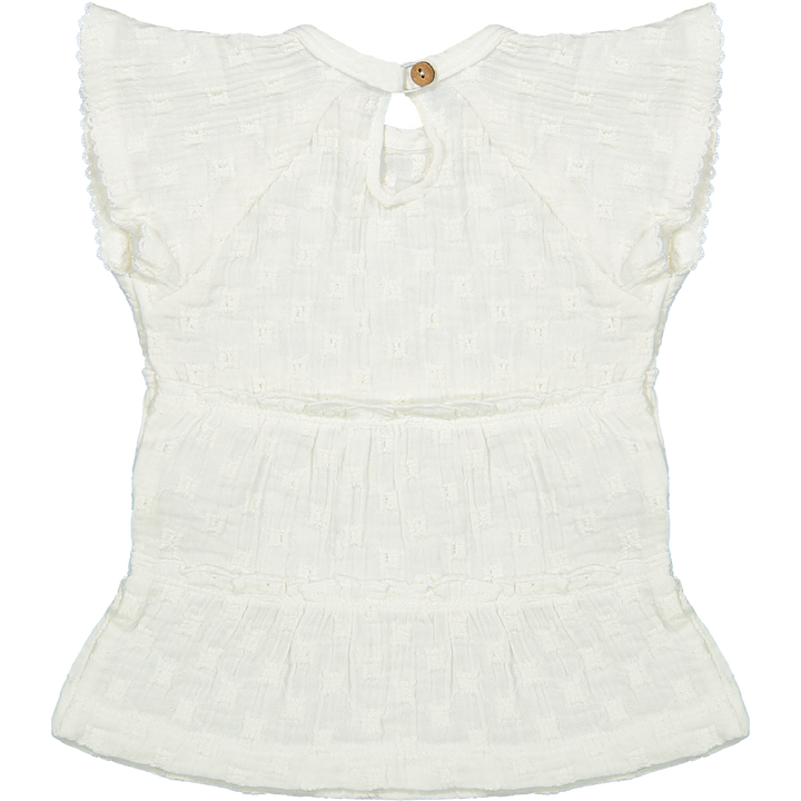DRESS ADELE-White Embroidery