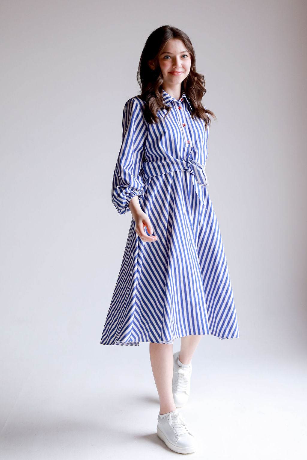 REDESSAN DRESS-10-Stripe