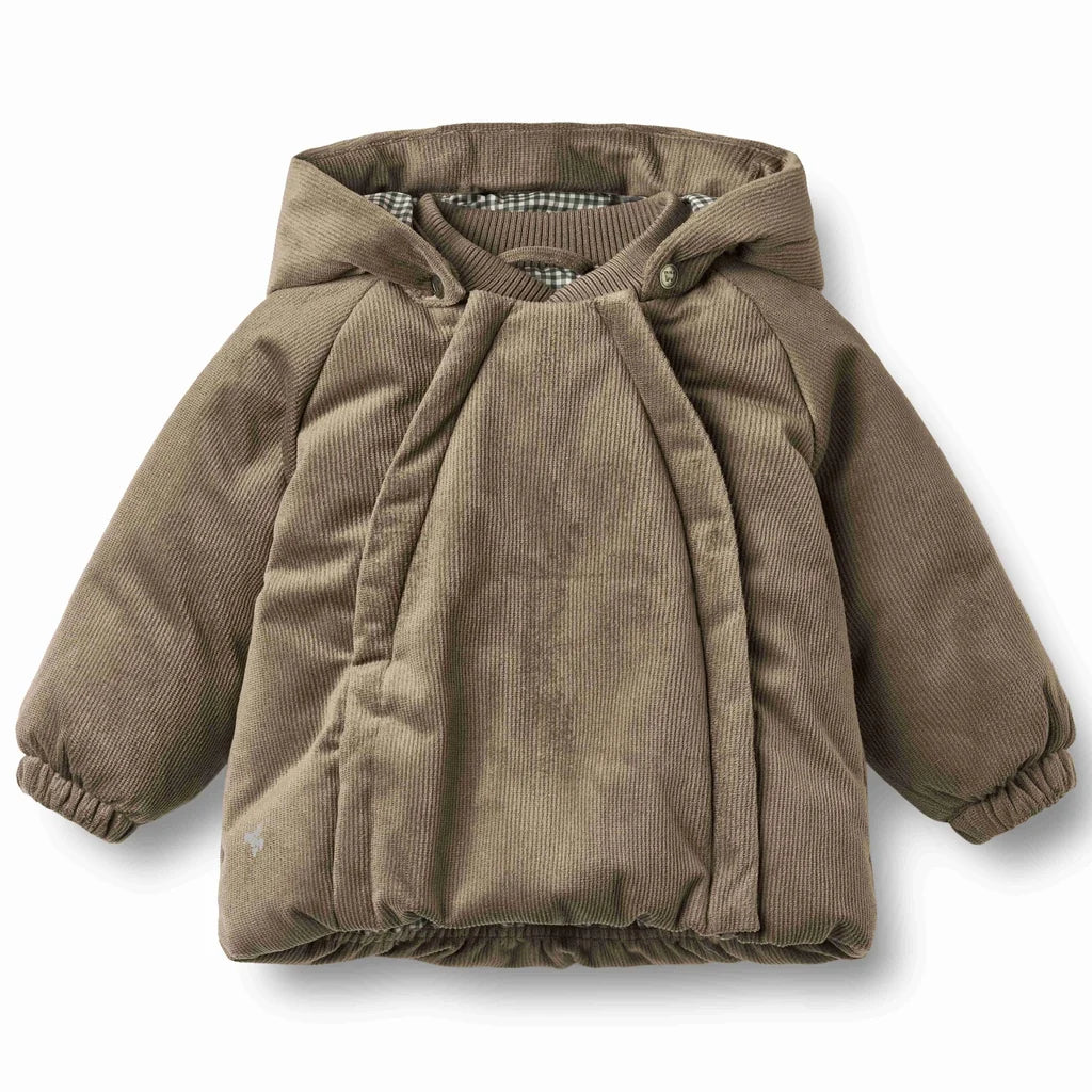 8464-915R GRS PUFFER JACKET MORGEN - DRY WOOD