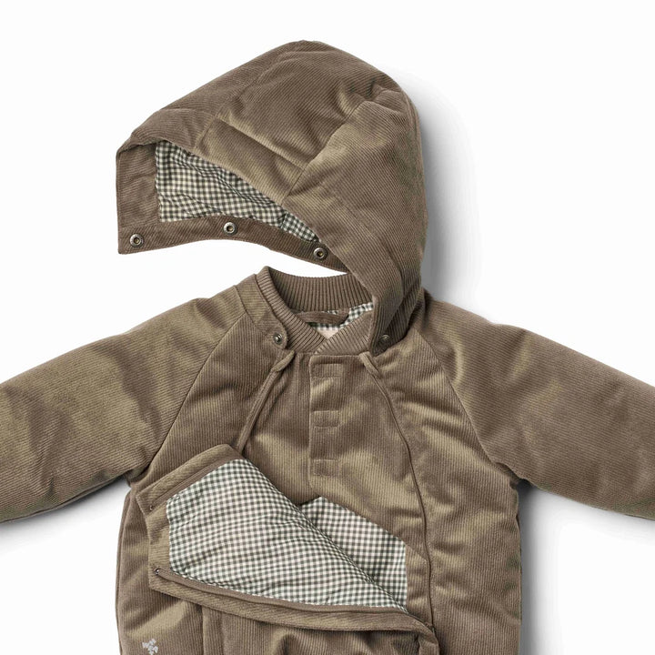 8464-915R GRS PUFFER JACKET MORGEN - DRY WOOD