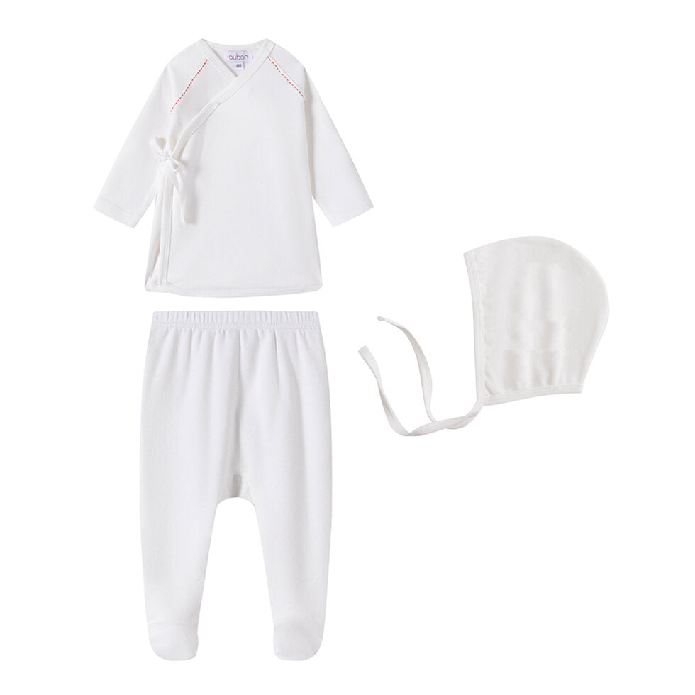 AW268-WRAP 2 PC WITH STITCHING - PINK