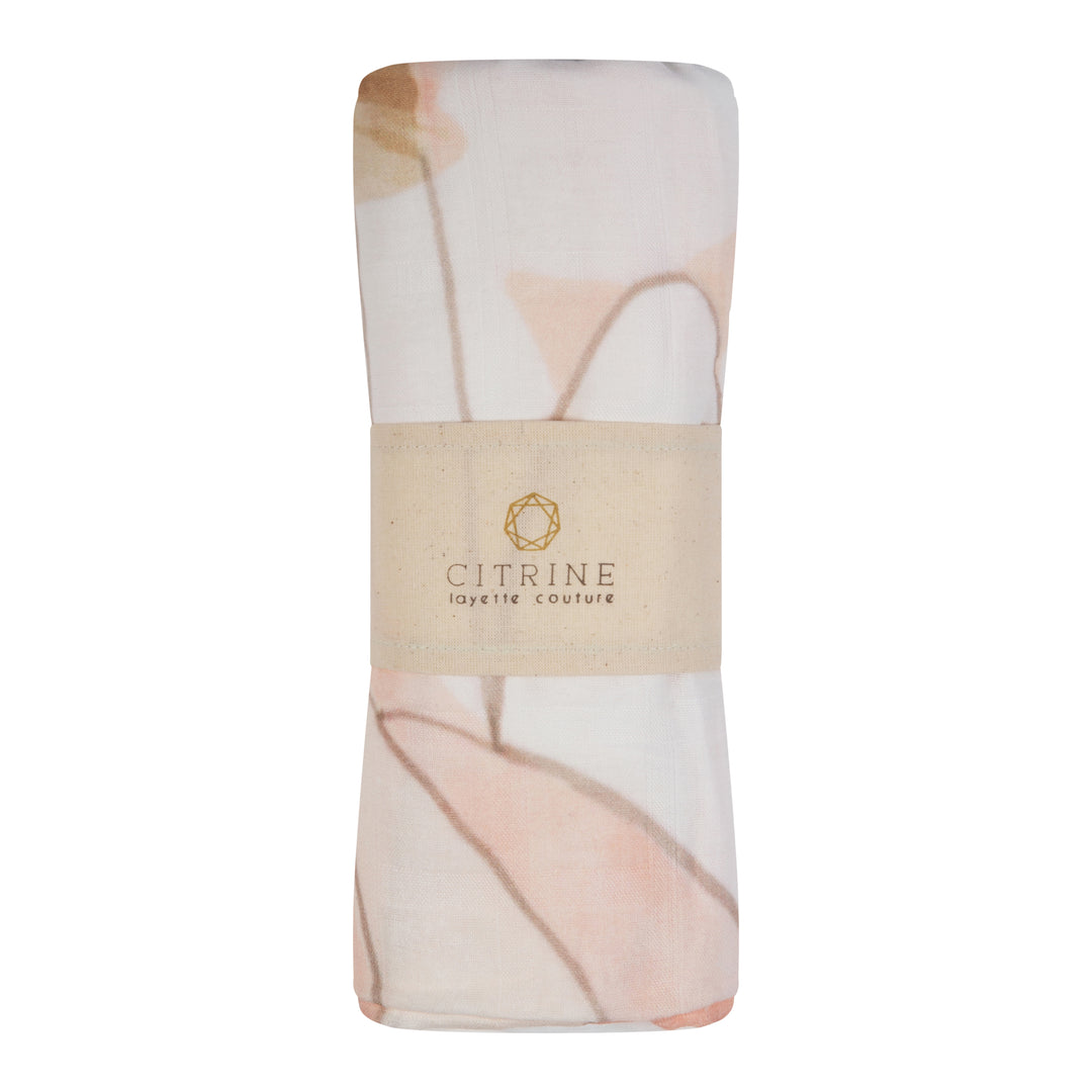 HOT AIR BALLOON ONE SWADDLE-WHITE/PINK