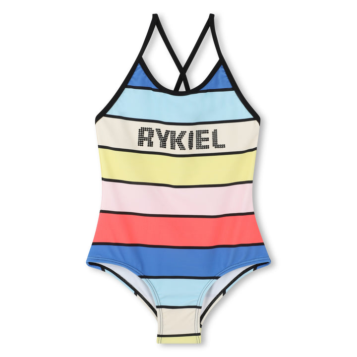 A00309-ONE PC BATHING SUIT-Multicolor