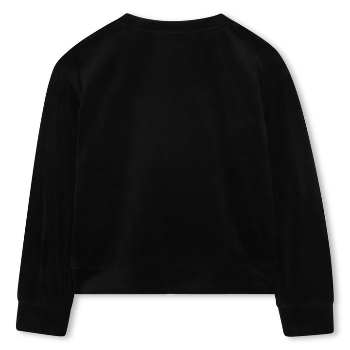 A00343-LOGO CREWNECK SWEATSHIRT-BLACK