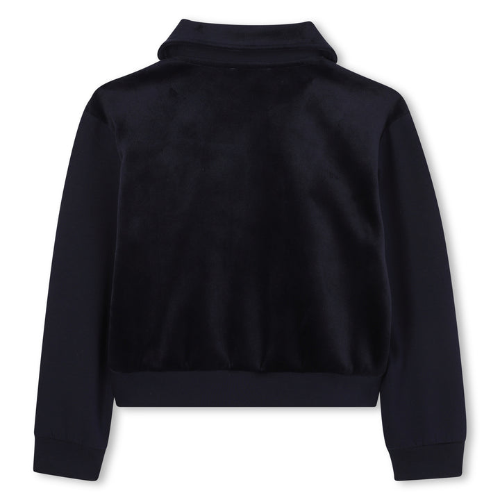 A00345-ZIP UP CARDIGAN-NAVY
